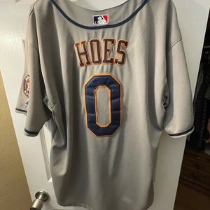 LJ Hoes Houston Astro’s Jersey